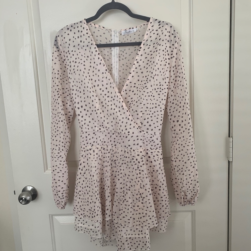 Dotted Romper
